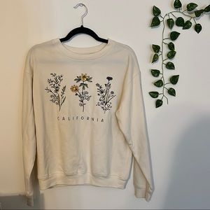 Sweater with vintage look